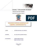 Trabajo de Sistema Nacional de Control