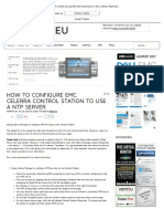 How To Configure EMC Celerra Control Station To Use A NTP Server PDF