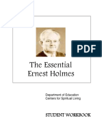 The Essential Ernest Holmes - Student Coursework