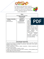 Pequeños Lecto-Escritores Planeación Por Proyecto