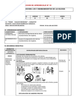 Sesion de Aprendizaje - Los 5 Mandamientos de La Iglesia