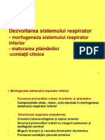 Curs - 2 - 1 (Dezvoltarea Sistemului Respirator)