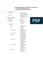 Pt. Sinar Jaya Megah Langgeng: Susunan Panitia Penyerahan Beasiswa & Pemberian Penghargaan