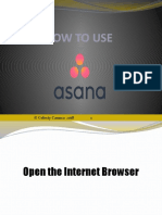 How To Use Asana