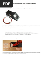 Fingerprint Sensor Module F PM 10 A