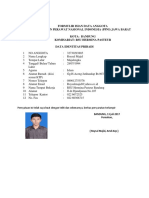 Formulir KTA Kota Bandung