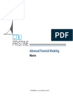 Macros Financial Modeling