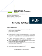 Caderno Completo PSCT Subsequente - 2016