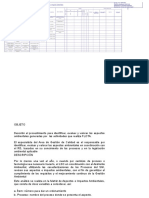 Matriz de Aspectos e Impactos Ambientales - Polideportivo