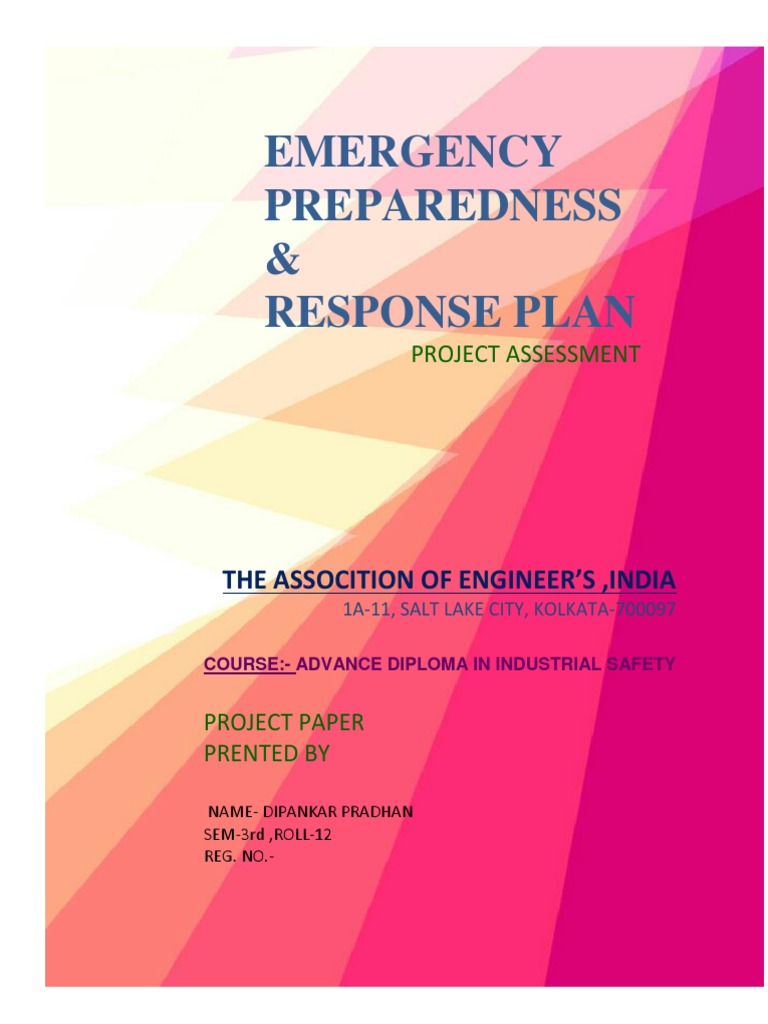 Emergency Preparedness & Response Plan | PDF | Emergency | Emergency ...