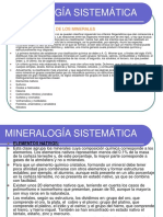 5.mineralogía Sistemática