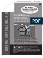 Intex Zandfilterpomp 4m3 Uur