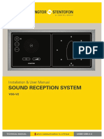 Zenitel Sound Reception Vss-V2 Installation User Manual v1.4