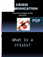 Crisis Communication CDC