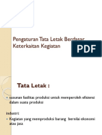 Pengaturan Tata Letak Berdasar Kedekatan Keg 2014