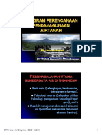 Program Pendayagunaan Airtanah (Heru Hendrayana) PDF