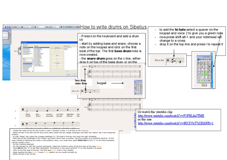 Sibelius drum patterns download picture