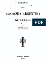 Boletin 1951 - 76 Giusti Roberto. Obligado Poeta de La Nostalgia