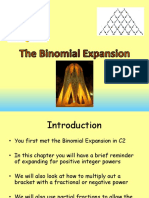 3 c4 the Binomial Expansion