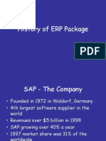 History of ERP