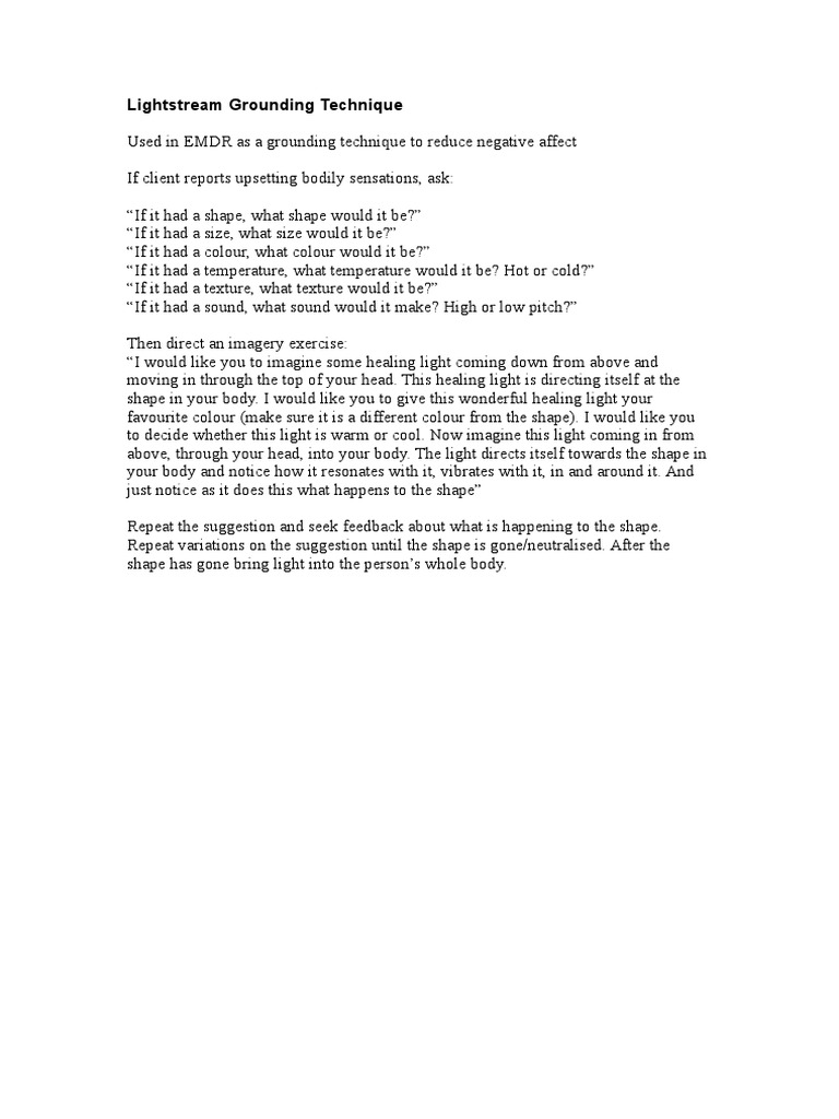 Lightstream Grounding Technique PDF