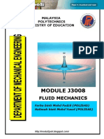 J3008 Fluid Mechanics