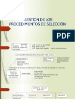 Gestión de Los Procedimientos de Selección (1)