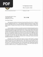 DOJ Letter