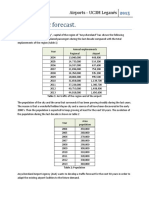 CE 1: Traffic Forecast.: Airports - UC3M Leganés