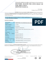 Notificación de Retiro Del Mercado Producto Farmacéutico. Paracetamol Solución para Gotas Orales 100 MG ML, Serie 1730217. Laboratorio Valma S.A.