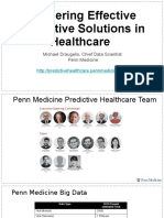 Delivering Effective Predictive Solutions in Healthcare