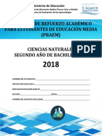 Primera Prueba de Avance de Ciencias Naturales - Segundo Año de Bachilllerato - PRAEM 2018.pdf