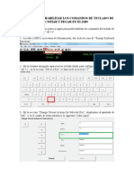 Proceso para Habilitar Los Comandos de Teclado de Copiar y Pegar en El Dbs