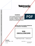 Oscilloscope Manual Scan from Original