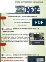 Seminario de programación CNC multi-eje - Torno CNC (2 Axis