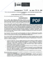 Resolucion 1449 de 06 de Julio de 2018