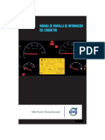 Manual de Pantalla de Información Del Conductor Volvo