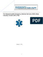 Massachusetts EMS MCI Plan Summary