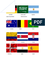 Banderas de Paises de Coap Mundial