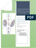 Clasificación Geomecánica Del Macizo Rocoso