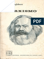 Henri Lefebvre El Marxismo PDF