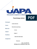 Psychology School: Participant