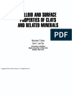 Colloid and Surface: Properties of Clays and Related Minerals