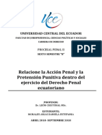 Relacion de La Accion Punitiva y La Pretencion