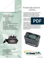 SF-SLS-216 (a) Riken FI-8000 Portable Gas Indicator Datasheet