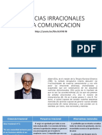 Creencias Irracionales en La Comunicacion