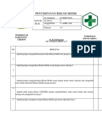 Daftar Tilik Penyimpanan Rekam Medik