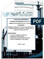 Investigación y Proyecto de Ayuda Social en La Institución Educativa