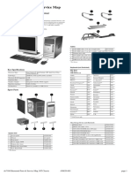 Illustrated Parts & Service Map: HP Compaq dx7300 Microtower Business PC