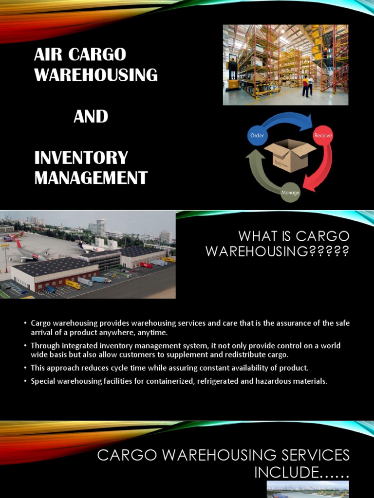 Air Cargo Warehousing & Inventory Management | PDF | Warehouse | Cargo